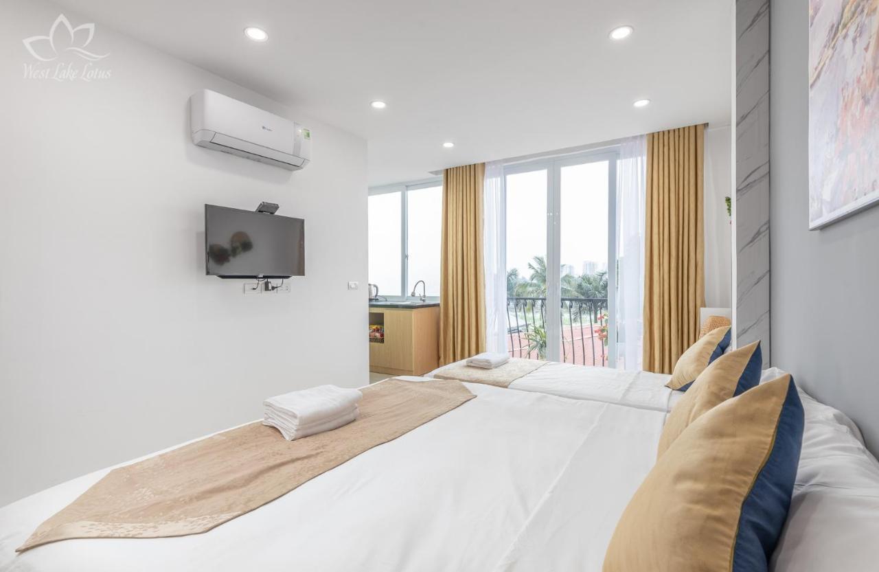 The Lakeview - West Lake Lotus Apartments Hanoi Exterior foto