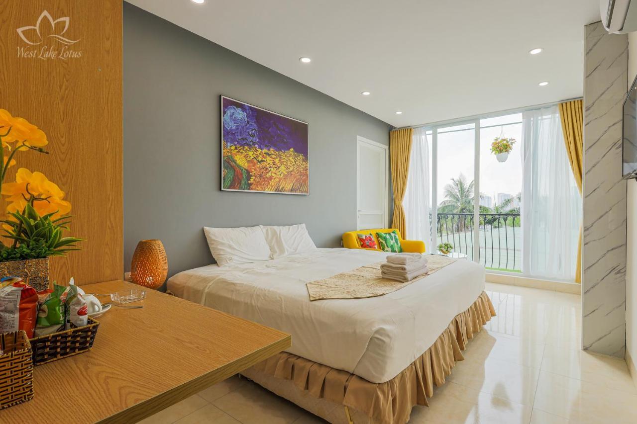 The Lakeview - West Lake Lotus Apartments Hanoi Exterior foto
