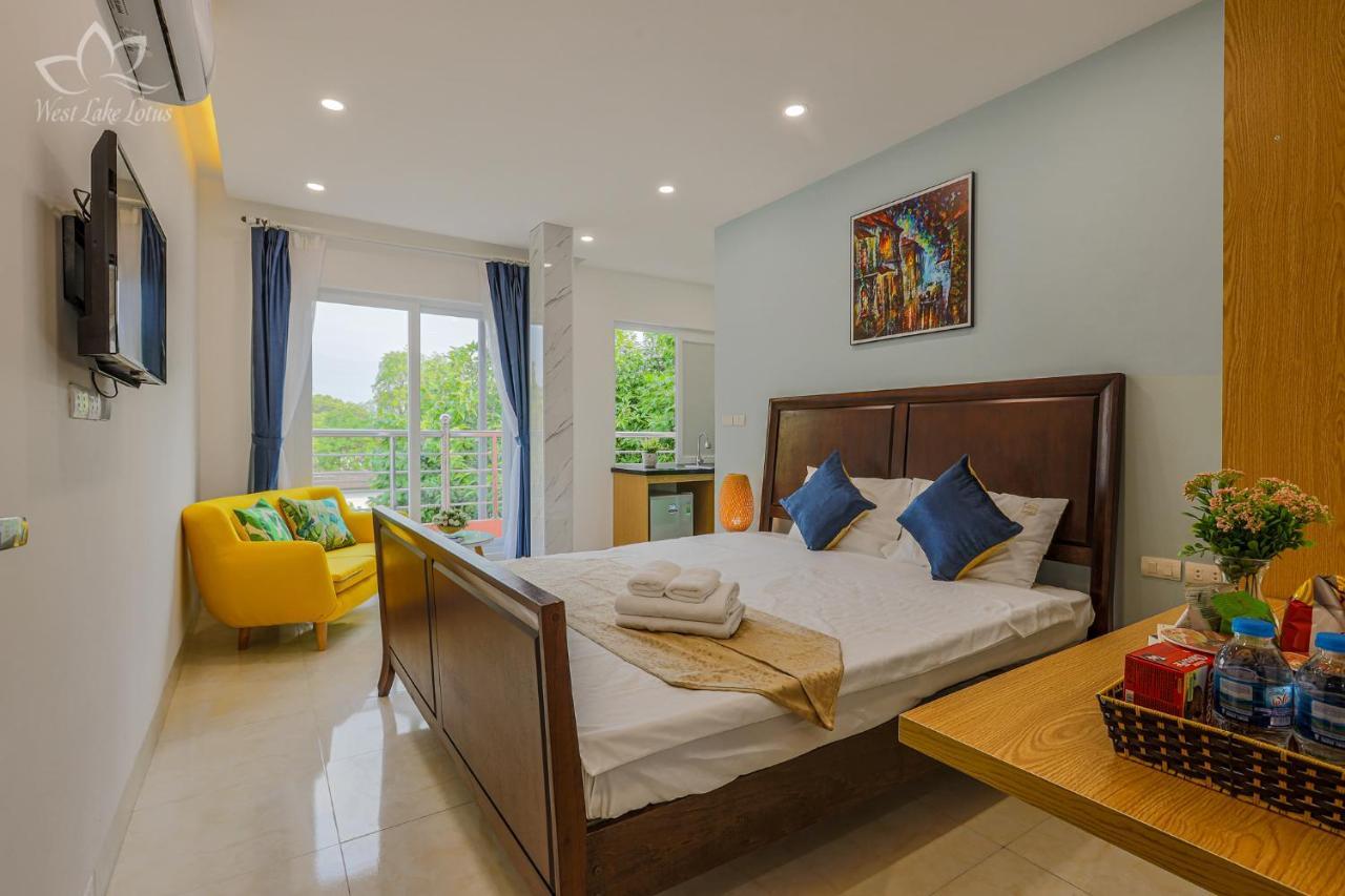 The Lakeview - West Lake Lotus Apartments Hanoi Exterior foto